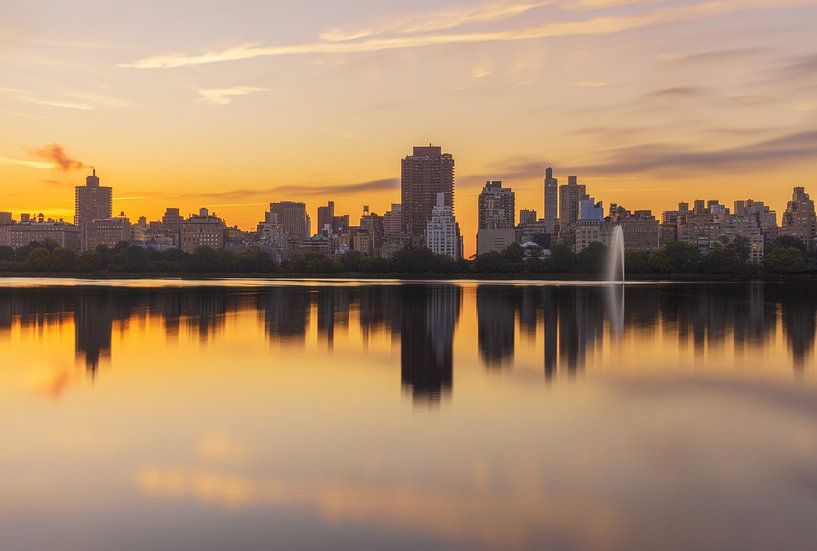 Sunrise Central Park New York City - USA by Marcel Kerdijk