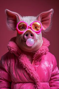 Bubblegum Fun: Schwein 2 von ByNoukk