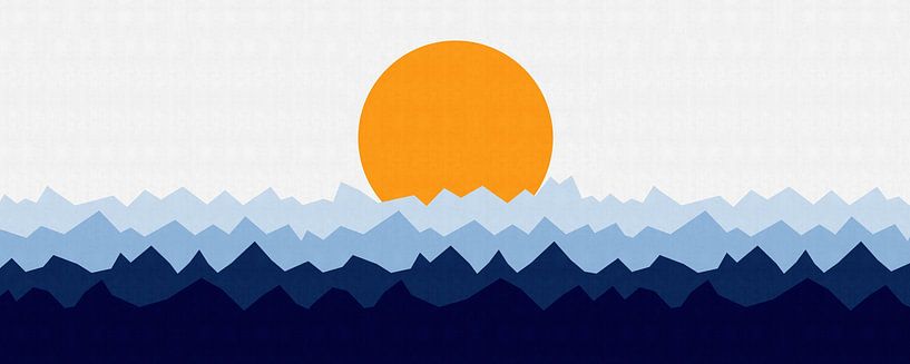 Geometric landscape 3 by Vitor Costa