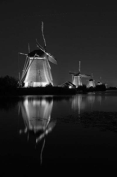 Kinderdijk Lighting week 2019 by Ad Jekel