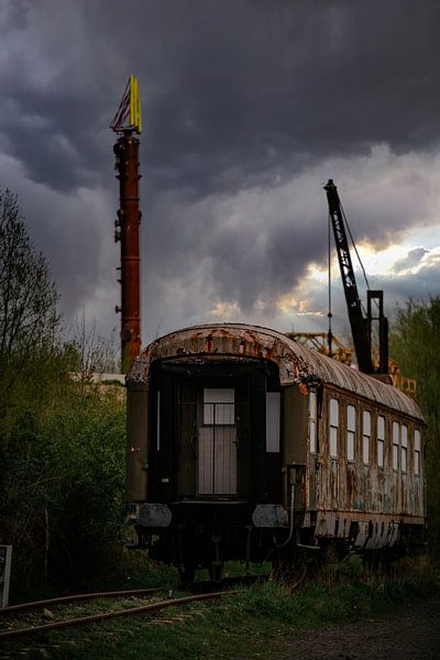 Le vieux train par Studio Artwa