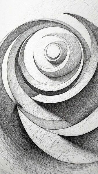 Spiraal 1 van Günther Heilemann