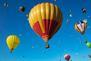 Heißluftballon-Festival