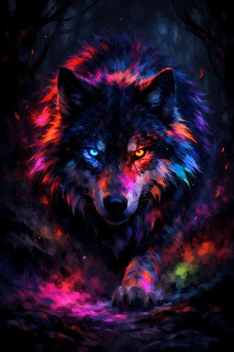 Neonwolf of the Shadow Paths