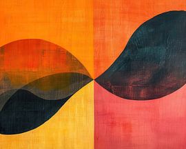 Abstract colourful painting by Modern Collection