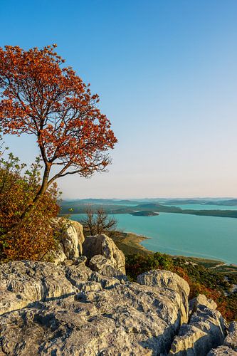 View in Croatia with different islands