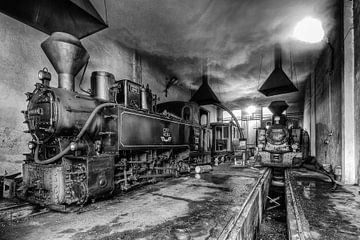 Stoom & Vuur in het Trein Depot by Hans Brinkel