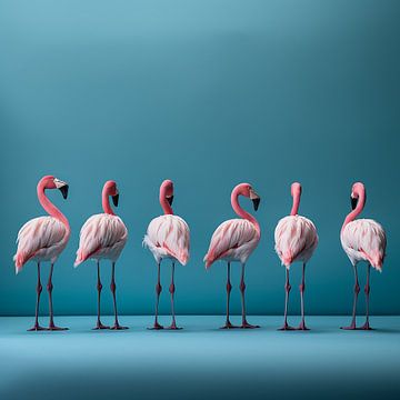 Flamingo meeting van Liv Jongman