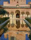 Joaquín Sorolla~Halle der Botschafter, Alhambra, Granada von finemasterpiece Miniaturansicht