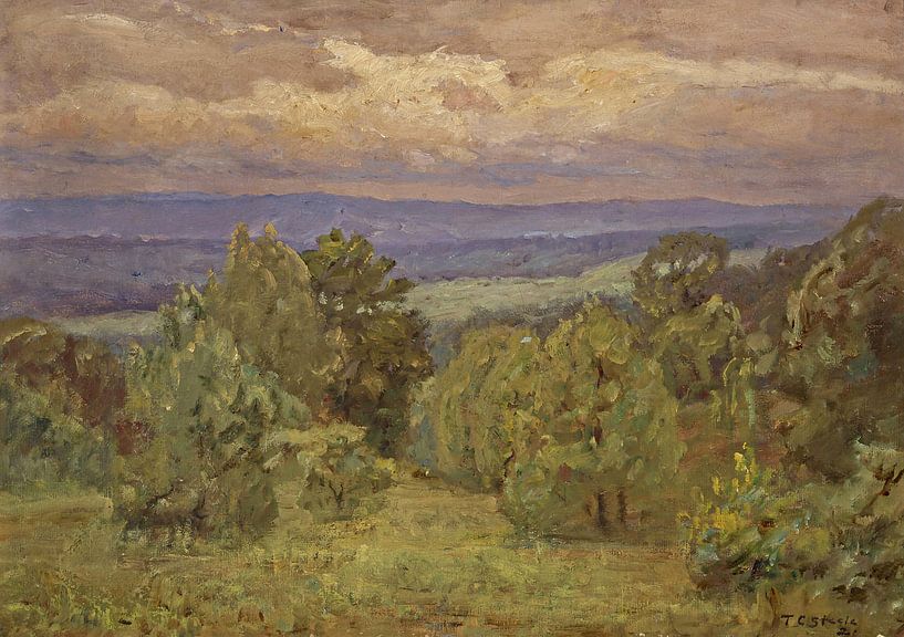 Storm Clouds, Theodore Clement Steele by Masterful Masters