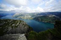 Noorwegen Preekstoel uitzicht