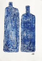Two Blue bottles