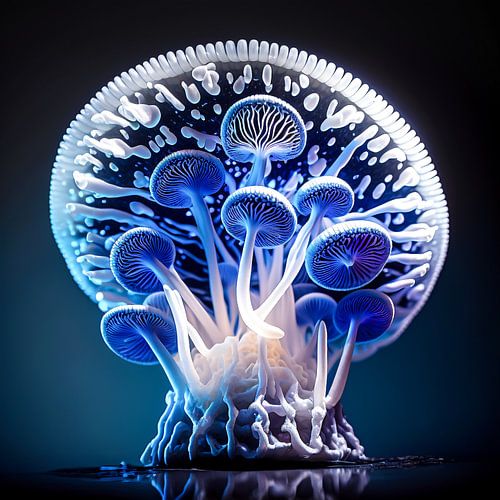 Diepzee paddenstoel organisme