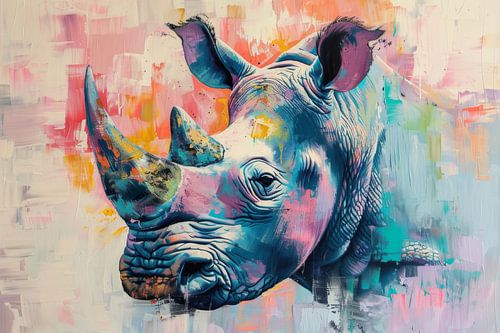 Rhinoceros of hues