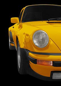 Porsche 911 G-model in geel van aRi F. Huber