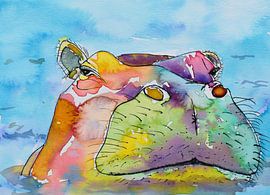 Nijlpaard by Jessica van Schijndel