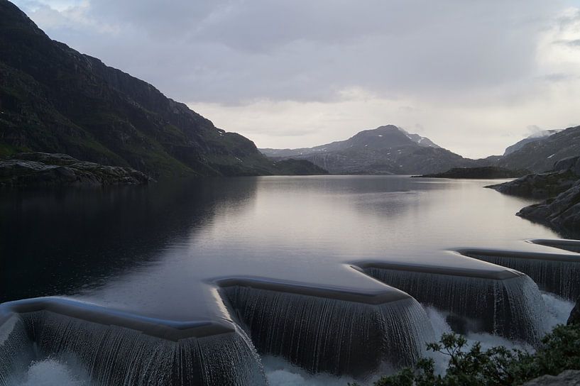 Passstraße bei Roldal van Bohnes Norwegenliebe