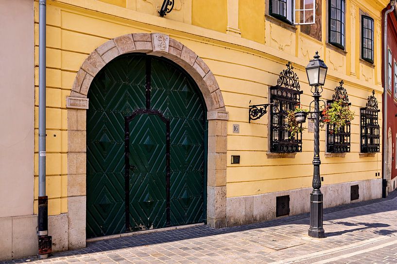 Das Burgviertel von Budapest von Roland Brack