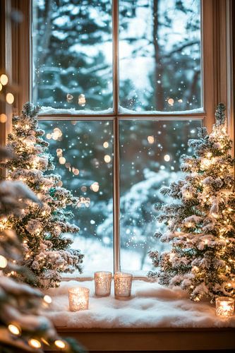 Winter magic window