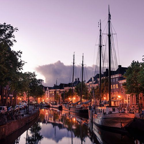 Hoch des A am Abend / in der Nacht | Tief des A, Abrug Groningen