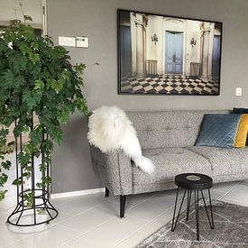 Klantfoto: Urban exploratopn Deuren en nog is deuren van Aurelie Vandermeren, op canvas