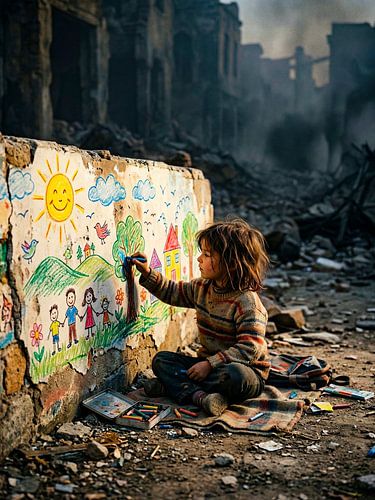 Les enfants dessinent la paix