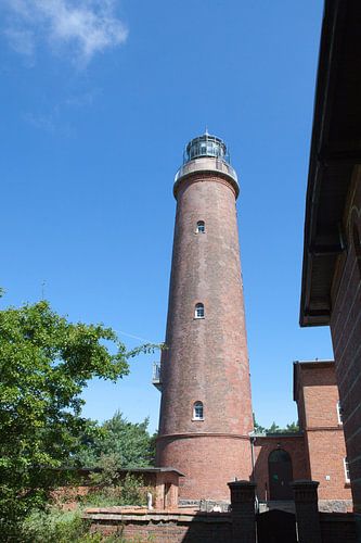 Vuurtoren Darßer Ort bij Prerow