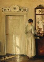A Woman Making Tea