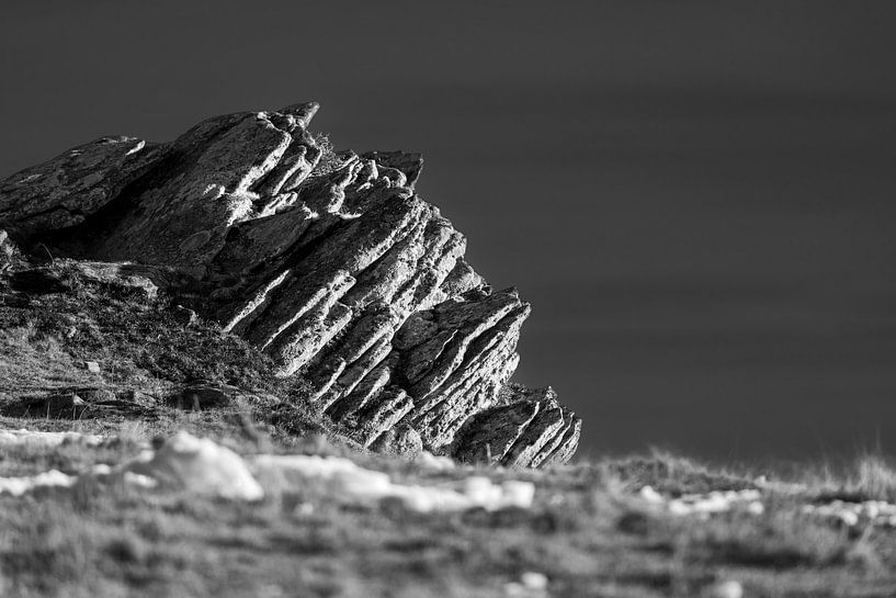Rotsen in het landschap van Stephan Zaun