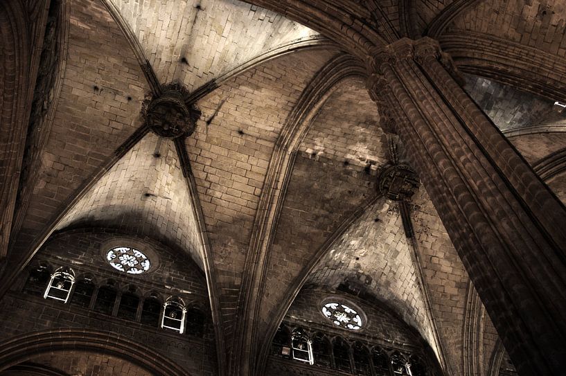 Santa Maria del Mar in Barcelona von Jessica van den Heuvel