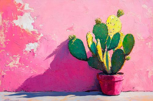 Cactus voor muur