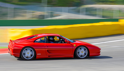 Ferrari F355 GTS sports car
