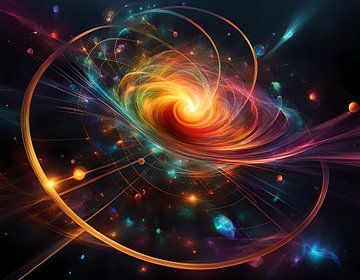Quantum physics als artistieke expressie van Eye on You