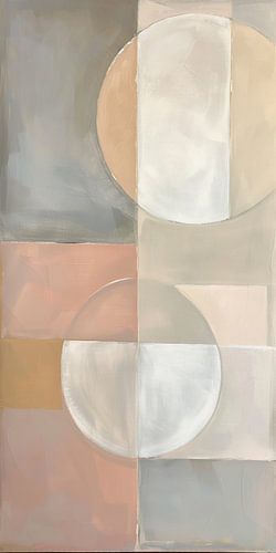 Abstracte Samensmelting