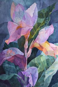 Peinture de feuilles