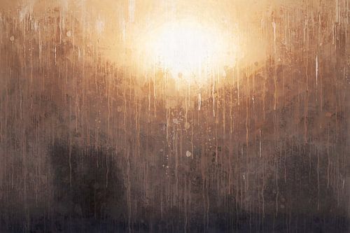 Nordschwedische Wintersonne im Nebel