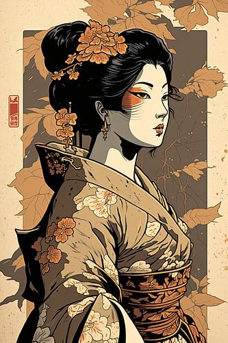 Enchanting Geisha, Harmony of Beauty