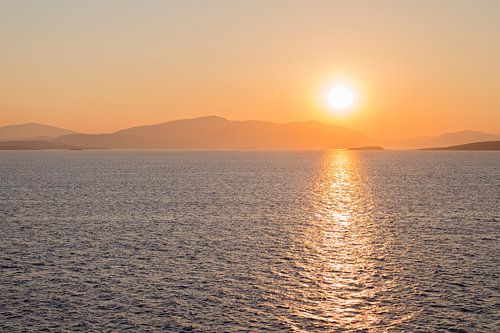 Sfeervolle zonsopkomst