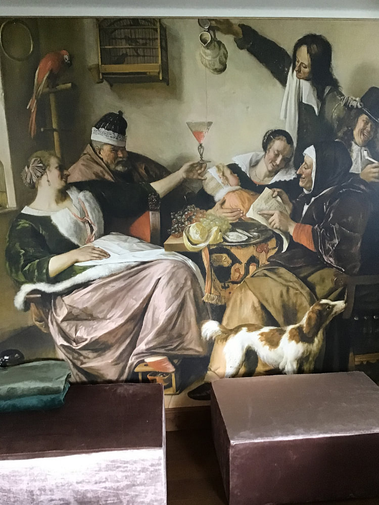 Soo geholt, socked after - Jan Steen