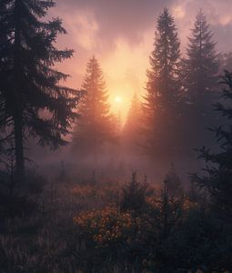 Waldtraum in Licht