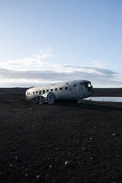 Das Flugzeug in Island von Sophie Feenstra