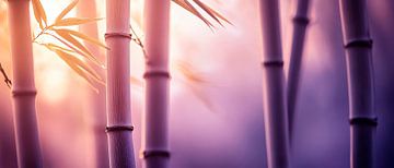 Bamboo in soft light by Poster Art Shop