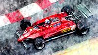 Didier Pironi, Ferrari by Theodor Decker thumbnail