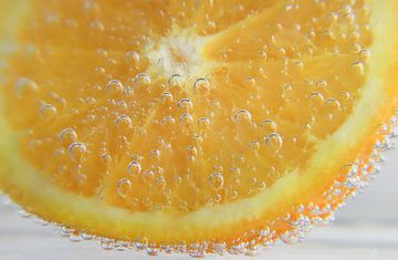 bruisende sinaasappel van Valerie de Bliek
