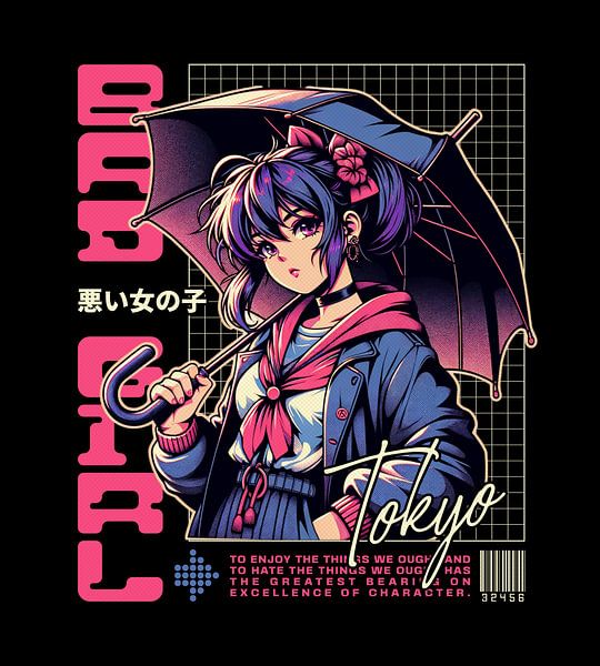 Böses Mädchen Tokio von Farhan ardiansyah