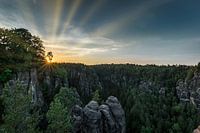 als de zon wakker wordt