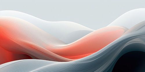 Abstracte minimalistische surrealistische achtergrond van kleuren en vormen