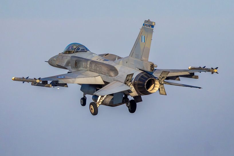 F-16C grec lors de Ramstein Flag 2025 - Atterrissage parfait par Harm-Jan Martens