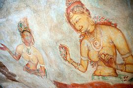 Sigiriya Wolkenmädchen von Richard Wareham
