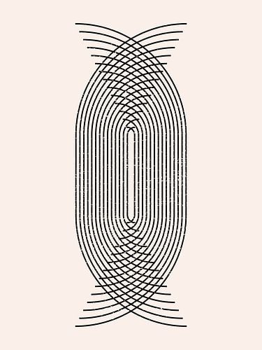 1920s-Inspired Black Arches on White by Dina Dankers